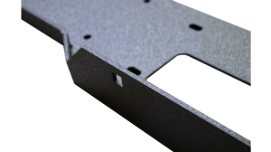 Ram 1500 Winch Plate - Fishbone Offroad - Pike - Black - `19-`23 Ram 1500 Winch Plate - Fishbone Offroad - Pike - Black - `19-`23